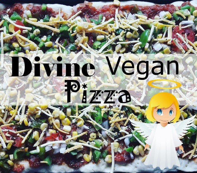 Divine ‘Cheesy’ Vegan Pizza