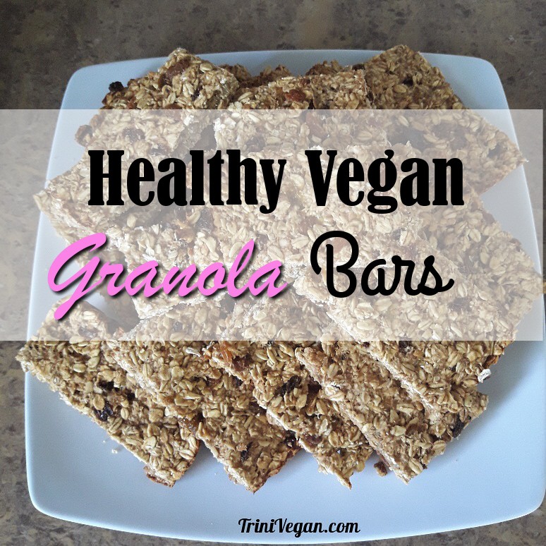Healthy Vegan Granola Bars (Sugar & Oil free!)