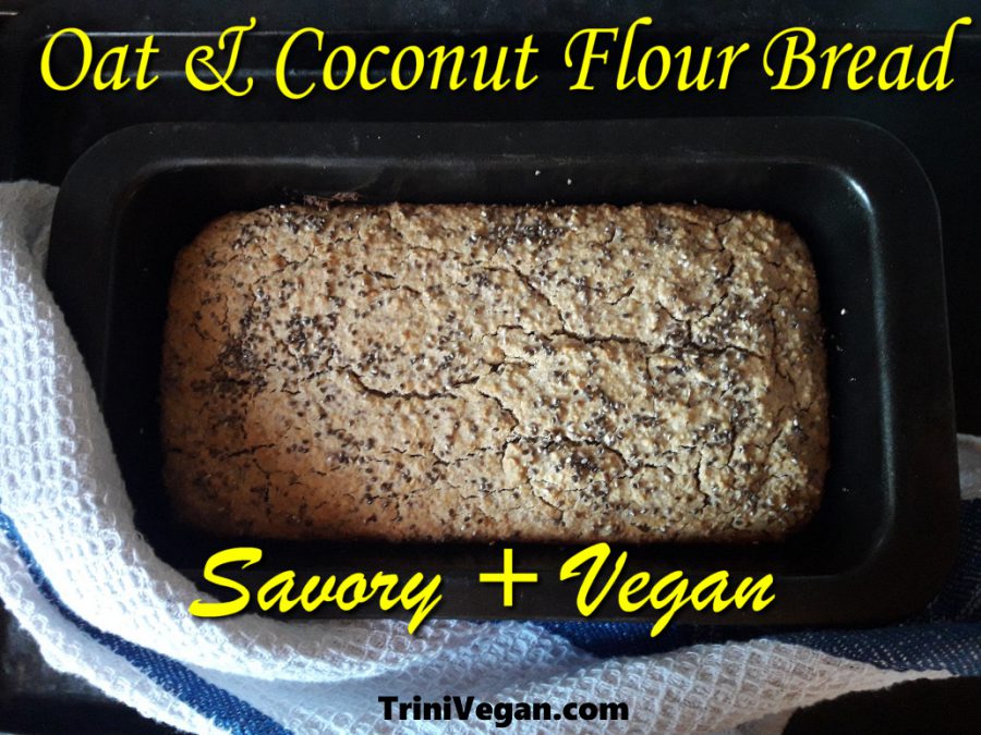 Savory Vegan Oat & Coconut Flour Bread