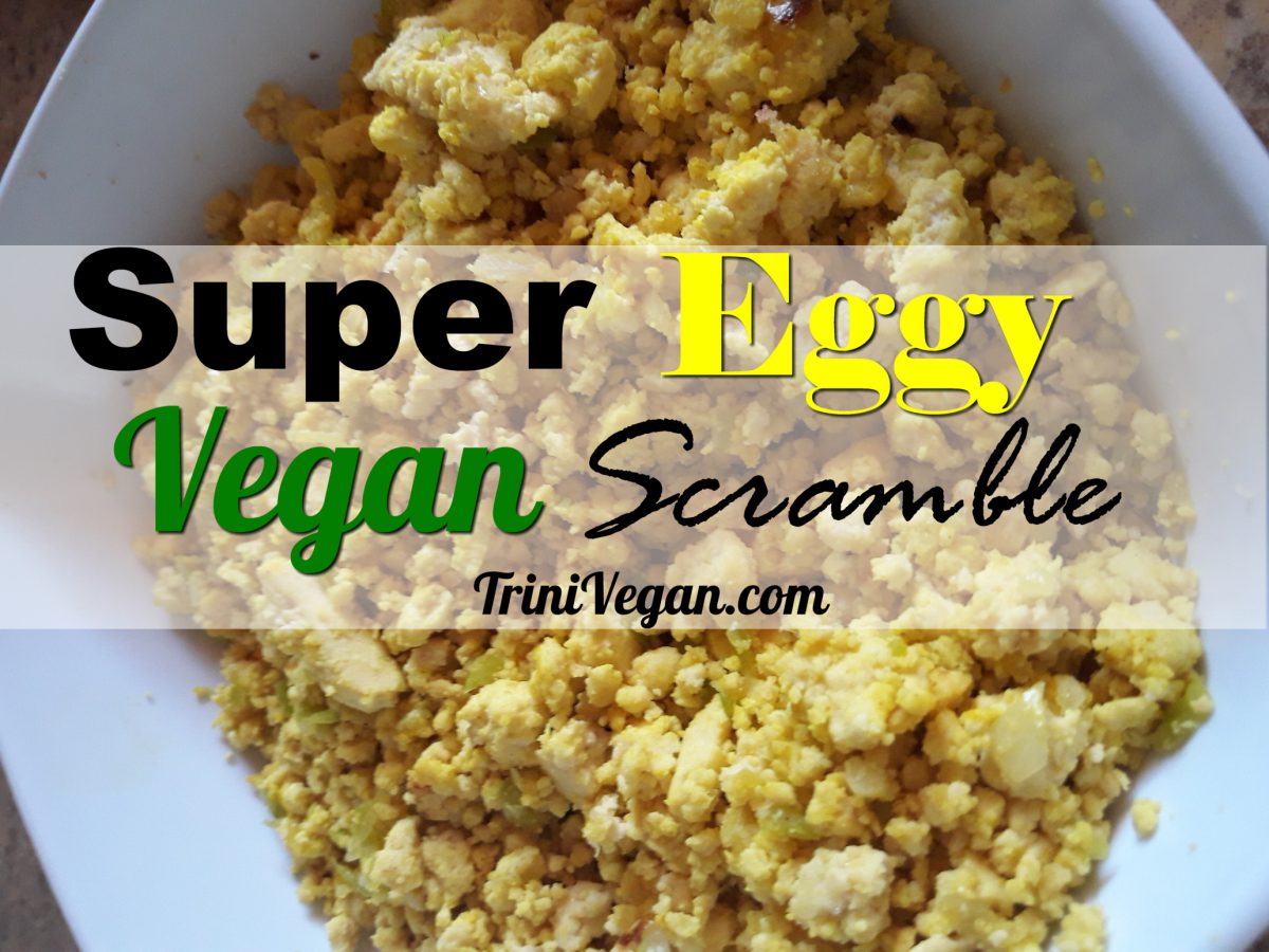 Super Eggy Vegan Tofu Scramble