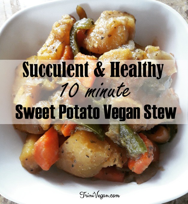 Succulent & Health Sweet Potato Vegan Stew